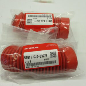 Caoutchoucs de fourche avant rouge R-119 d'origine Honda