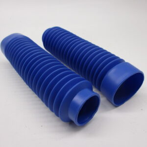 Jeu de caoutchoucs de fourche avant 260 mm bleu Honda MTX (bonne qualité, caoutchouc souple)