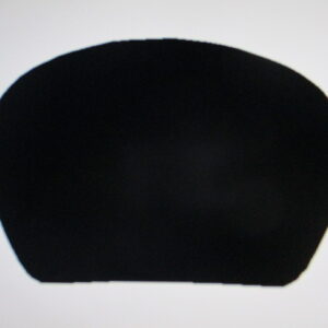 Sticker koplamp kap zwart MT Paris-Dakar