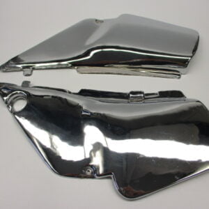 Side cap sett krom MT50/80 modell Paris-Dakar