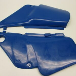 Side cover set blue MT50/80 model Paris-Dakar Honda