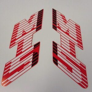 Tanksticker set MT model 88-89 R-134 rood