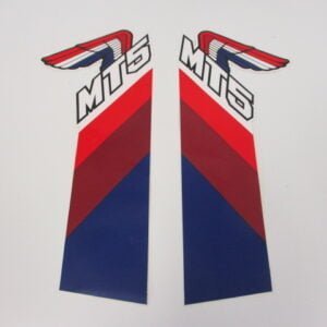 Kit autocollant réservoir MT modèle 86-87 NH-138 blanc Honda