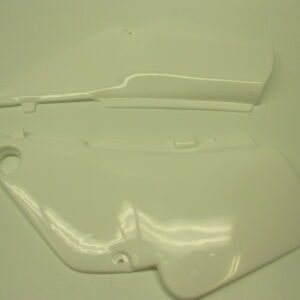 Side cover set white MT50 model Paris-Dakar