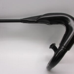 Uitlaat zwart MT80 open uitvoering