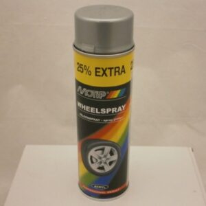 Jantes spray argent aérosol