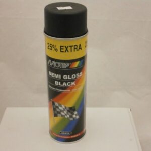 Aérosol noir brillant Silk