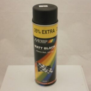 Aérosol noir mat