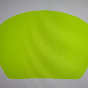 Autocollant tête de fourche jaune MT Paris-Dakar Honda