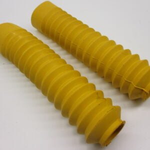 Jeu de caoutchoucs de fourche avant 260mm jaune MT/MTX Honda