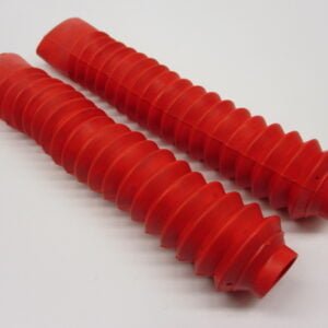 Jeu de caoutchoucs de fourche avant 320mm rouge MT/MTX