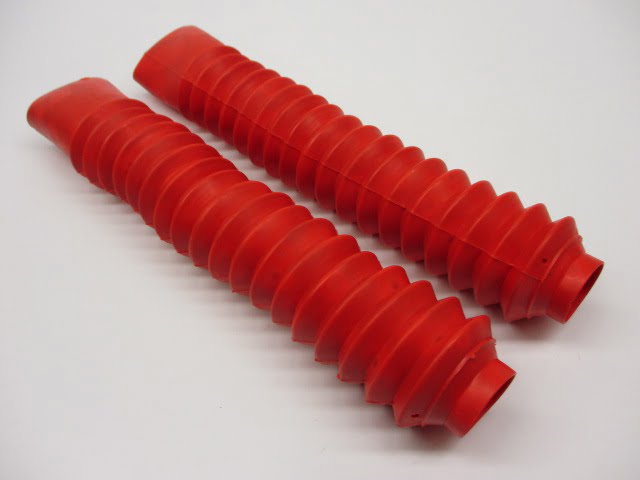 Framgaffel gummiset 320 mm röd MT/MTX
